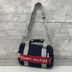 トミーヒルフィガー ミニドラムバッグ ショルダーバッグ ボストンバッグ 鞄