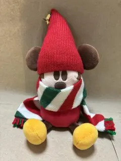 ディズニー ミッキーマウス リルリンリン ぬいぐるみマスコット クリスマス