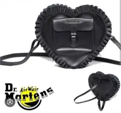 Dr. Martens ハート型ショルダーバッグ ブラック