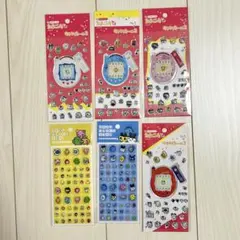 新品未開封　たまごっち　タイルシール　キラキラシール6枚セット