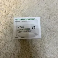 アヌア ドクダミ77B3ZINCスージングクリーム80ml