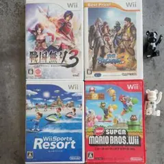 Wii ソフト 戦国無双3戦国BASARA3 スポーツリゾート マリオブラザーズのサムネイル
