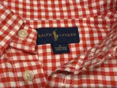 ラルフローレン長袖シャツ120センチ