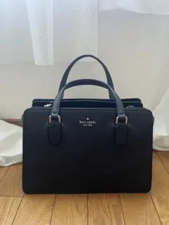 【美品】 2way kate spade ブラック ショルダーバッグ