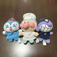 【新品未使用】それいけ! アンパンマン 指人形 NEW ふわふわゆび人形