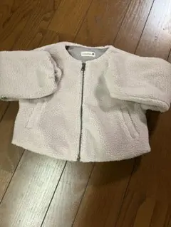 branshes ボアジャケット 100cm 薄いピンク