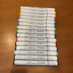 Copic Sketch マーカーセット 多色15色　おまけ付き