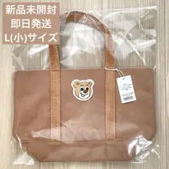 フェイラー ワッペントートバッグ オールドテディ ベージュ LサイズFEILER