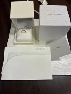 MIKIMOTO さくらモチーフリング ピンキーリング4号