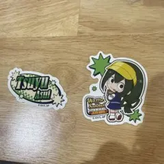 【GW特別値引き】ヒロアカ 蛙吹梅雨 アニカフェ ステッカーセット