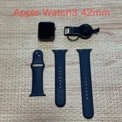 か*で様 Apple Watch Series3 42mm GPS スペースグレ
