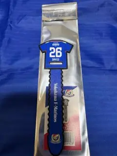 横浜F・マリノス　ユニフォーム型ケーブルバンド　26番 ディーン デイビッド