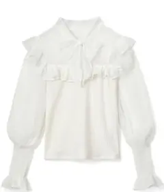 GRL ボウタイフリルトップス at1459