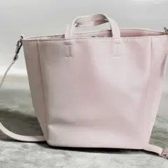 Francfranc フランフラン ピンク トートバッグ ショルダー 2way