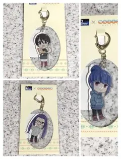 新品未開封 Penfield×ゆるキャン△ 両面アクリルキーホルダー 3点セット