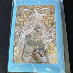 ホロライブ 白上フブキ 80万人記念 複製サイン入りポストカード - メルカリ
