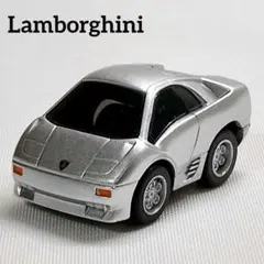 【玩具】ランボルギーニ・ディアブロ シルバー レトロ ミニカー 希少！