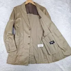 トルネードマート　ロングテーラードジャケット　ベージュ　L