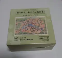 ジグソーパズル　大人用ジグソーパズル　脳を鍛え、集中力を高める　地図/パリ柄