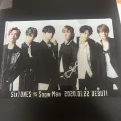 SixTONES VS SnowMan クリアファイル