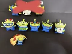トイストーリー エイリアン ソフビパペットマスコット ソフビ人形フィギュア