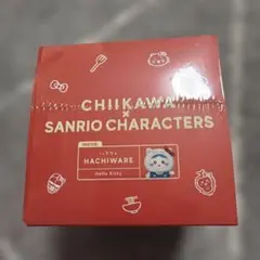 ちいかわx SANRIOキャラクター ぬいぐるみ　kiramekko ハチワレ