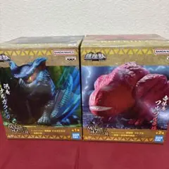 モンスターハンター鎮座獣ナルガクルガ&赤怪竜フルフル亜種