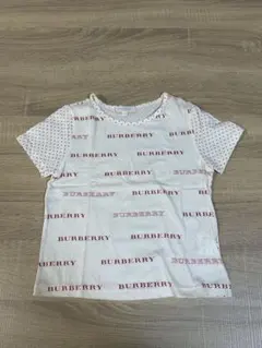 美品　バーバリー　Burberry 半袖 Tシャツ 120cm 総柄　ドット
