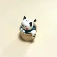 ガラス細工 風呂ネコ