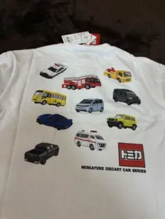 【新品タグ付き】トミカ プリント 長袖Tシャツ110cm