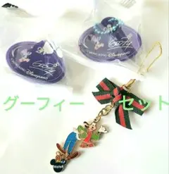 【新品】香港 ディズニー 20周年 バッグチャーム ネームタグ ☆ グーフィー