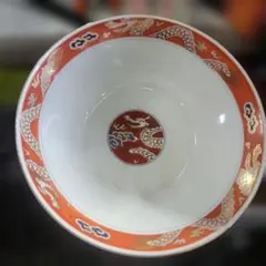 B】20世紀中頃 中華蕎麦 ラーメン鉢 どんぶり 骨董 古道具 昭和レトロ