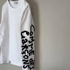 路面店限定 COMME des GARÇONS　手書きロゴ　ロンT カットソーのサムネイル