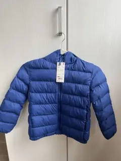 【新品未使用】ライトウォームパデットパーカ 120cm ブルー