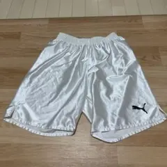 T*m様 PUMA ホワイト ハーフパンツ