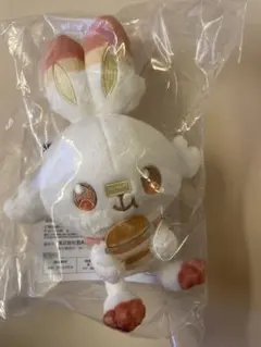 一番くじ　ポケピース　ポケモン　F賞　ぬいぐるみマスコット　ヒバニー