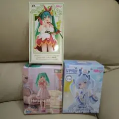 初音ミク　フィギュアセット
