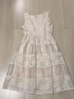 Dorry Dollのアイボリーのノースリーブドレス　ワンピースのサムネイル