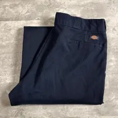送料無料 ディッキーズ 874 FLEX ネイビー W40 L32 ワークパンツ