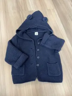 BABY GAP 12-18monthsくま耳フード付きアウター(カーディガン)