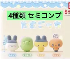 たまごっち ガチャ カプセルフロッキーズ 4種類 セミコンプ セット