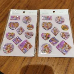 ディズニープリンセス　ラプンツェルアートコレクション中川翔子ウォーターシール２点