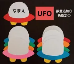 オーダー◎　翌日発送　UFO①　製作　壁面　保育園　幼稚園　メッセージカード