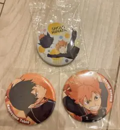 ハイキュー　日向　影山　缶バッジ