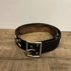 DH5744 茶芯 VINTAGEWORKS ヴィンテージワークス ナローベルト - メルカリ