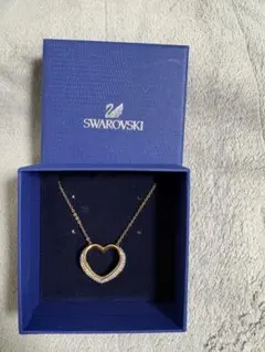 Swarovski ハート型 ネックレス