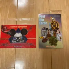 ディズニーランドSTAR WARS スターウォーズ　ポストカードスターツアーズ