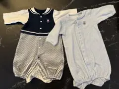 ファミリア新生児ツーウェイオール秋冬50〜60 2点セット