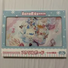 2026年最新】雪ミク gigo アクリルボードの人気アイテム - メルカリ