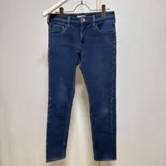 BACK NUMBER 裏起毛デニムジーンズ（M）スキニー　あったかパンツのサムネイル